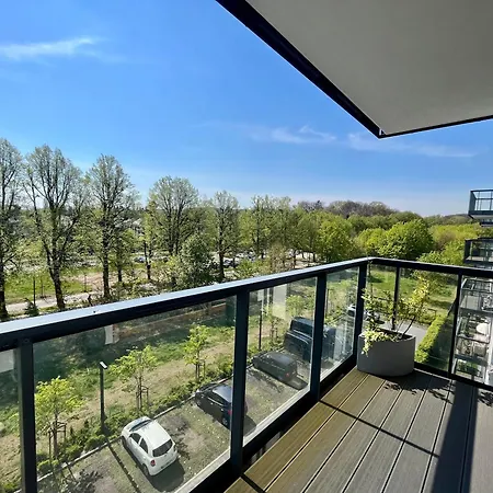 Agapella Apartamenty- Oliwa Park With Balcony Гданьск